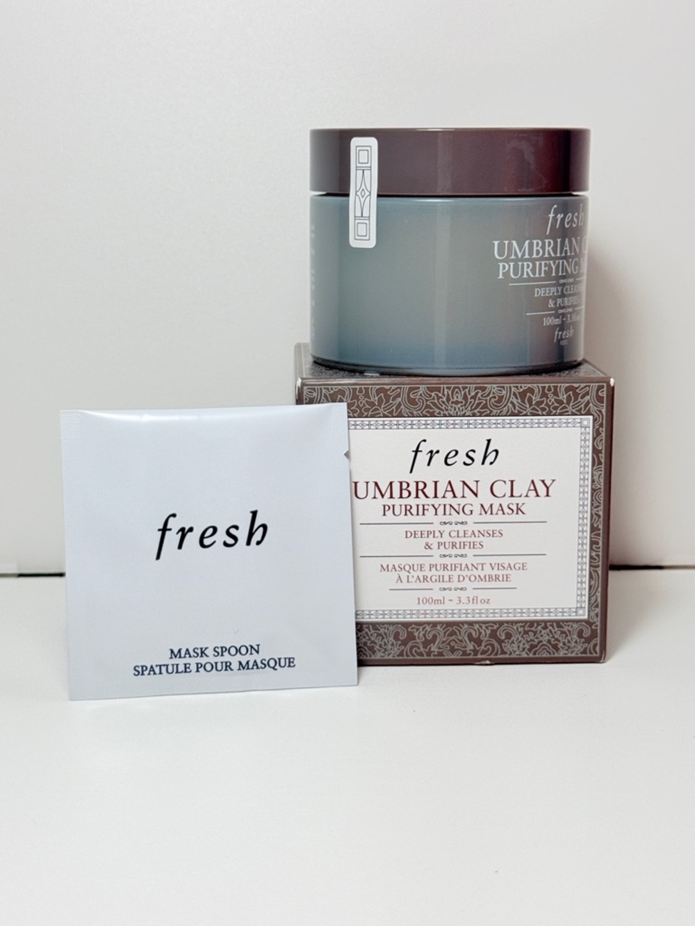fresh Umbrian Clay Purifying Mask - 100ml/3.3 fl oz - NEW - Picture 2 of 2